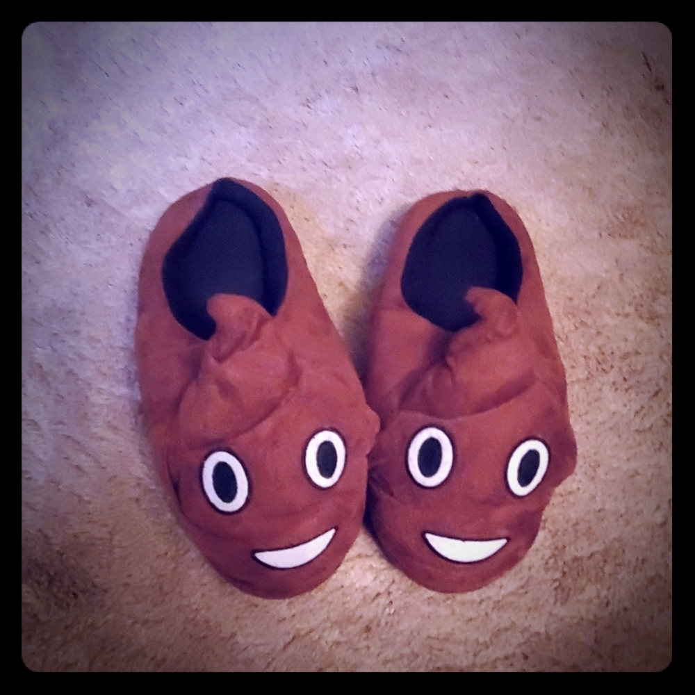 Poop slippers! - Picture 2 of 6